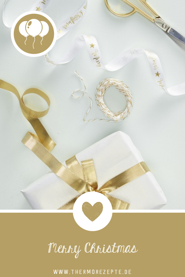 Geschenkband Merry Christmas