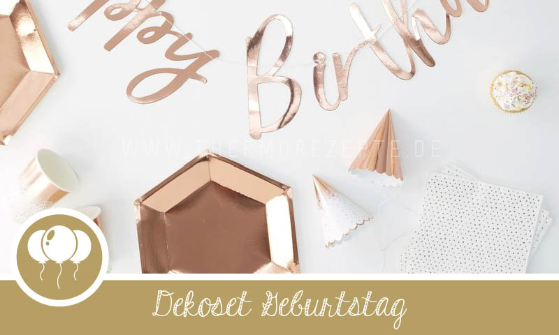 Geburtstagsdeko