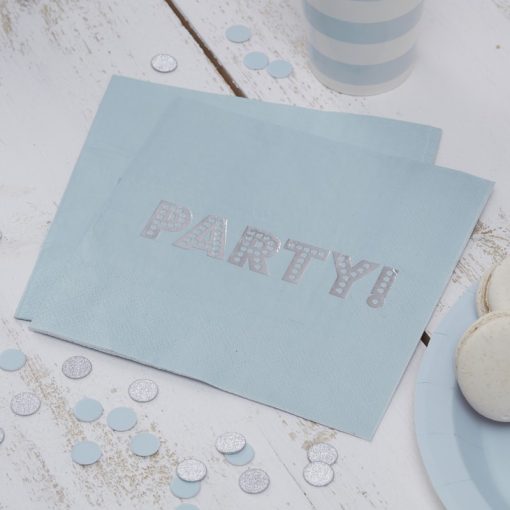 Serviette Aufdruck Party
