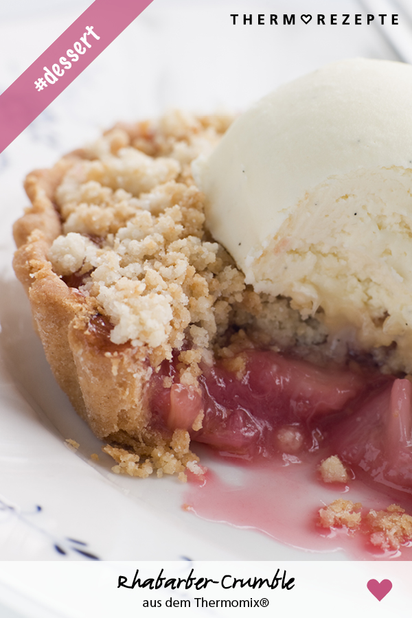 Rhabarber Crumble aus dem Thermomix®