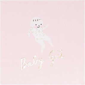 Serviette Baby Girl