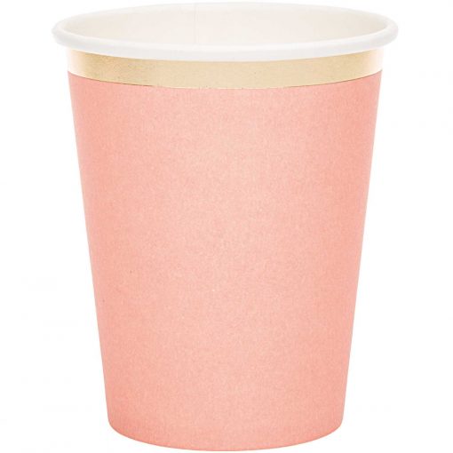 Papierbecher rosé